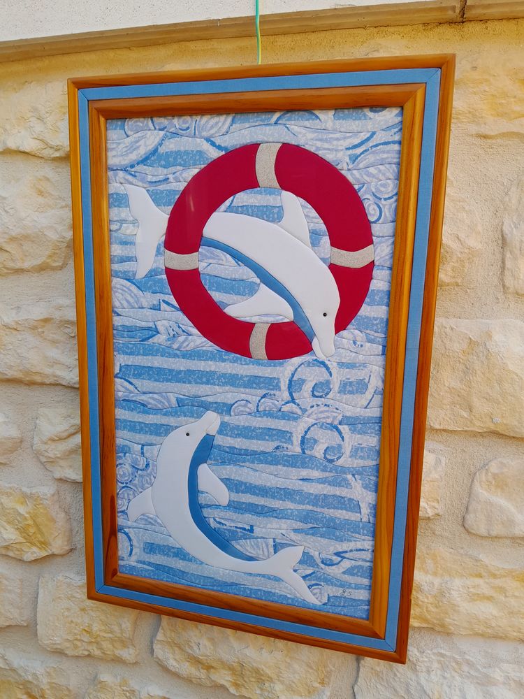 Magnifique tableau tissu cr�ation artisanale. 0 Saint-Yrieix-sur-Charente (16)