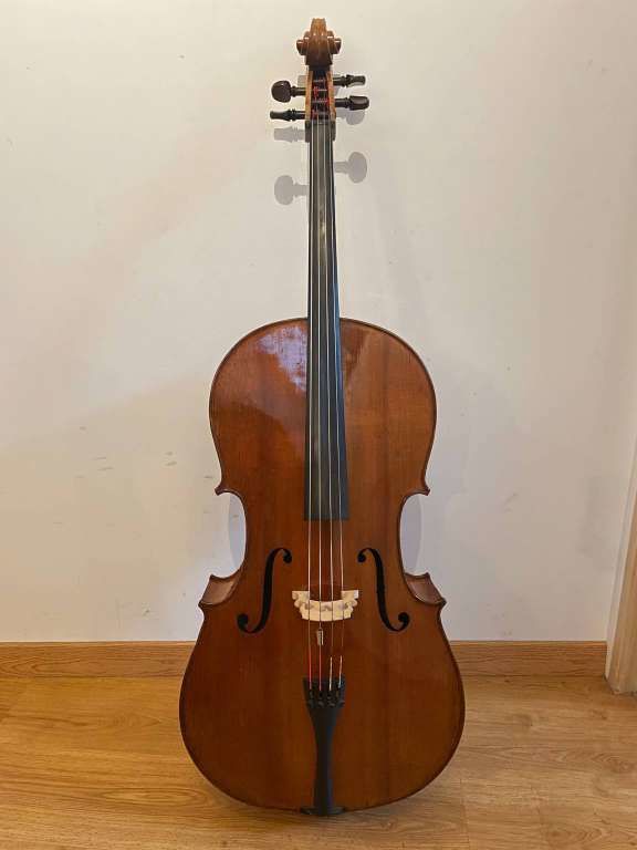 Magnifique Violoncelle allemand fin XIX 14500 Chevrier (74)