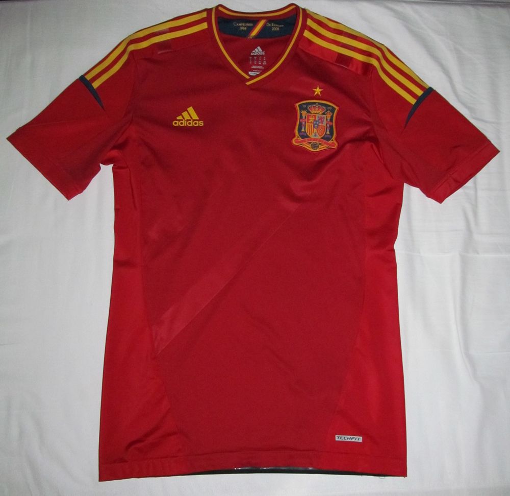 Maillot adidas Espagne techfit 2012 140 Amiens (80)