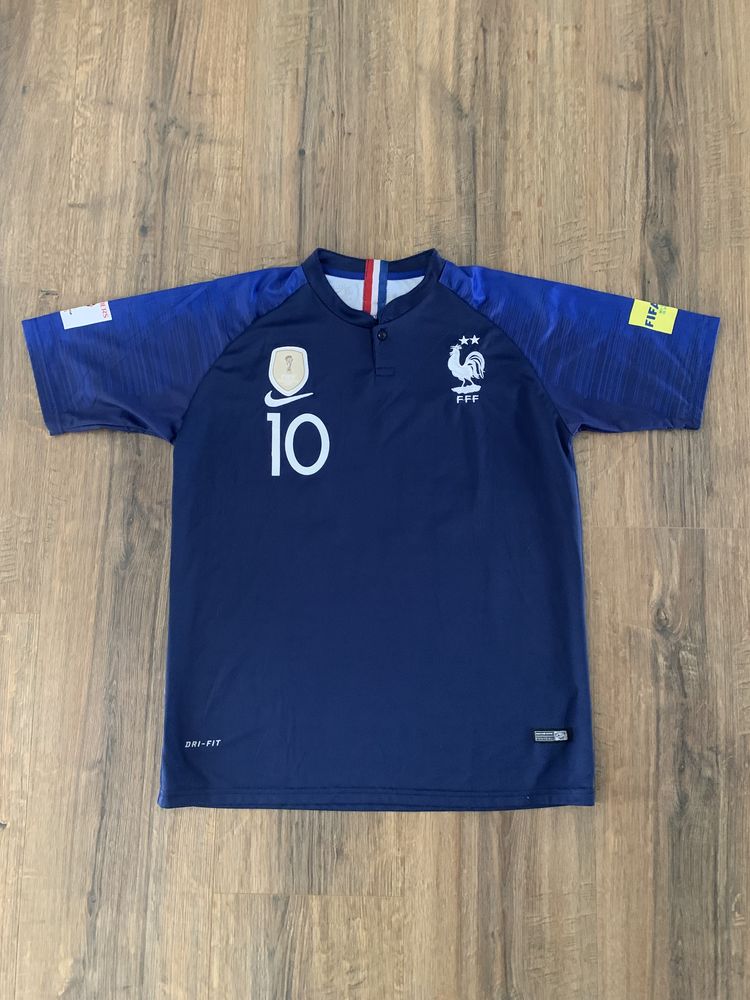 Maillot Equipe de France football Nike    Mbapp� 30 Saleilles (66)