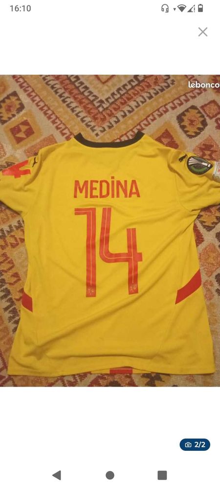 maillot RC Lens 2025 Europa conf�rence ligue domicile taille M 80 Sallaumines (62)