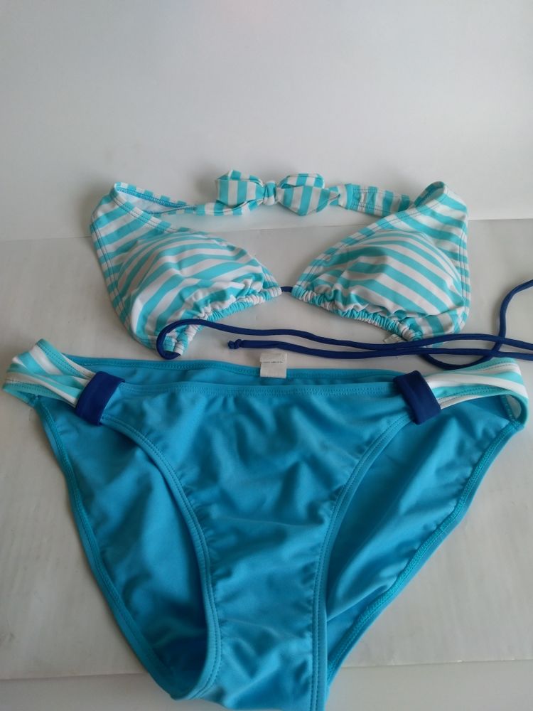 Maillot 2 pi�ces Ray� turquoise 12 Calais (62)