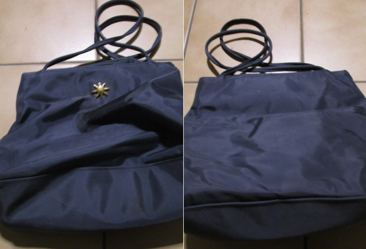 Sac � main bleu marine 15 La Roche-Derrien (22)