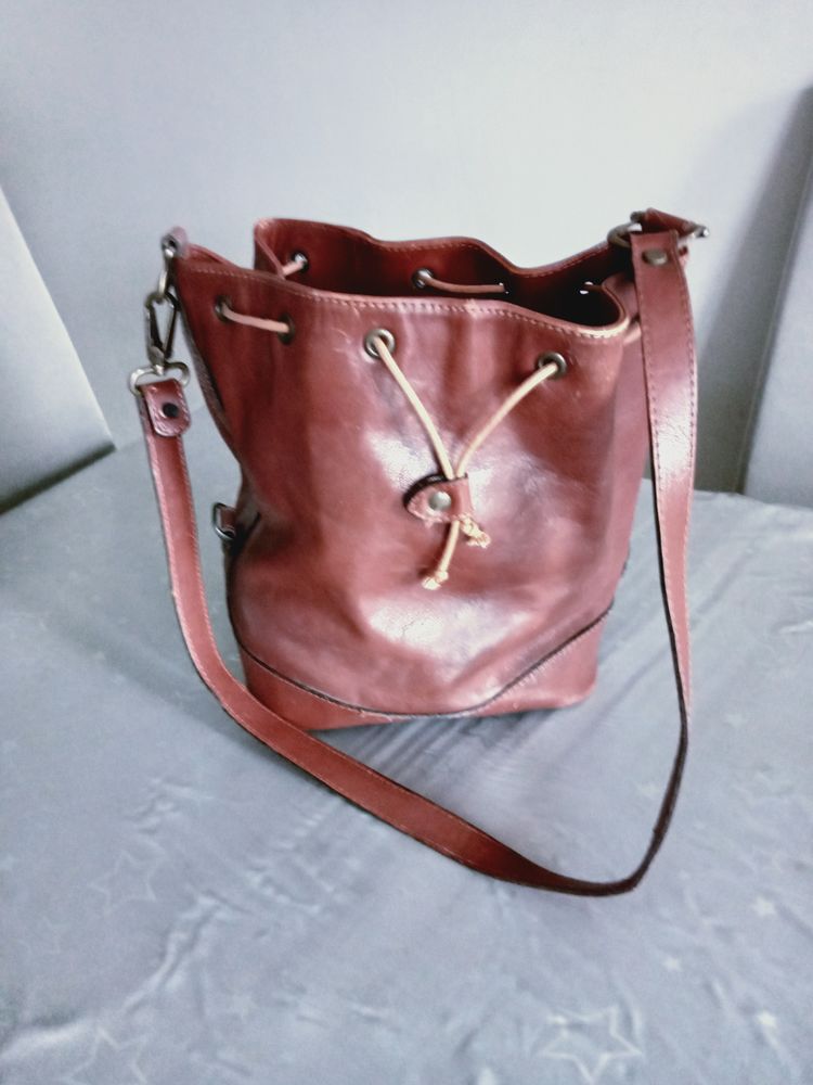 Sac a main cuir marron 30 Grenoble (38)