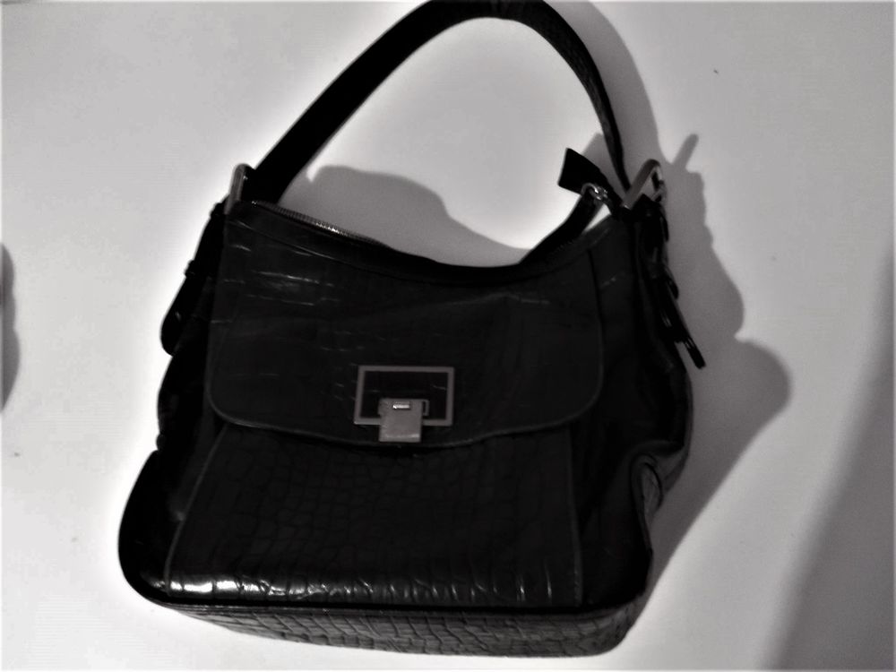 sac � main cuir noir LE TANNEUR 80 Martinet (85)