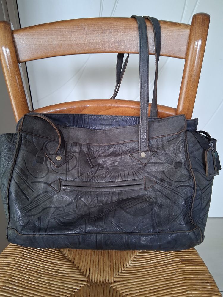 Sac � main en cuir 19 Br�viandes (10)