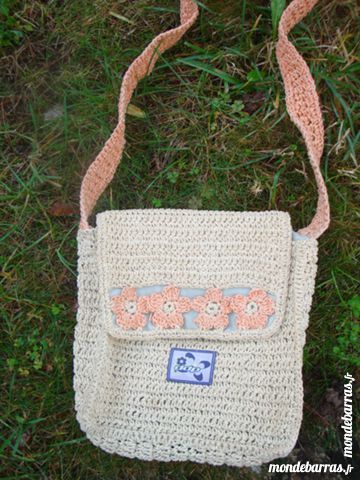 Sac � main fait au crochet marque DDP 5 Nimes (30)