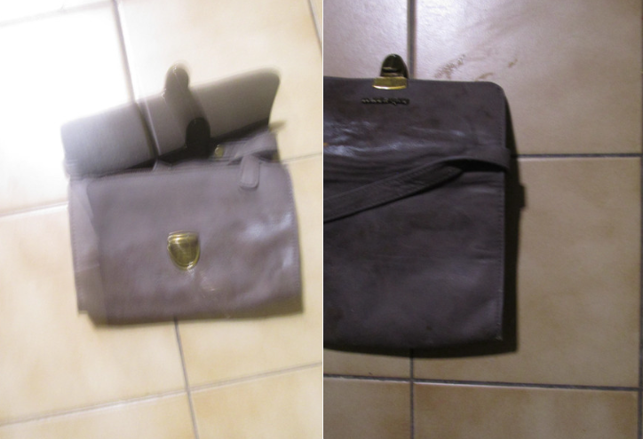 Sac � main gris Sud Express 36 La Roche-Derrien (22)