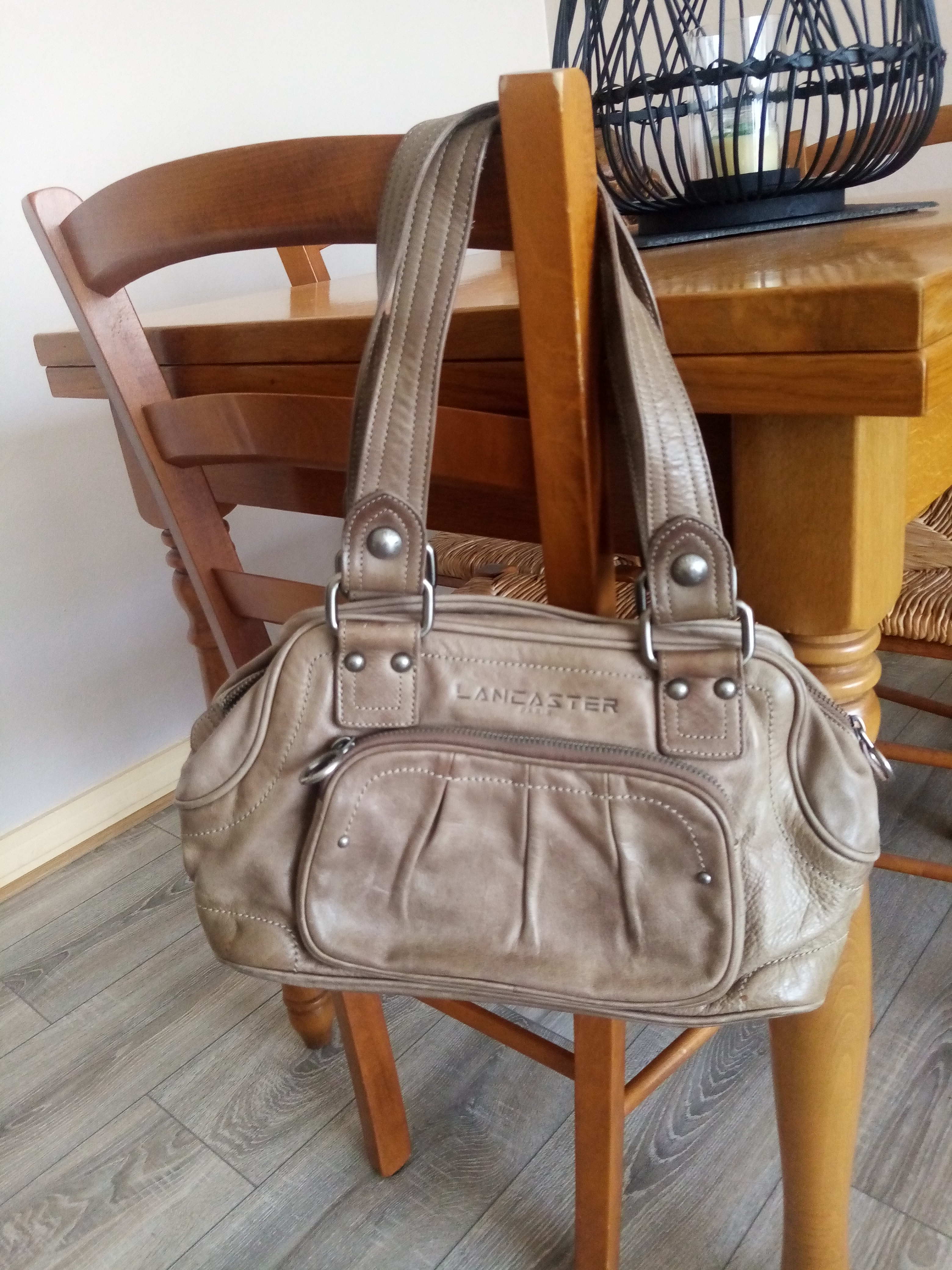 sac � main lancaster en cuir de vachette 15 �vry (91)