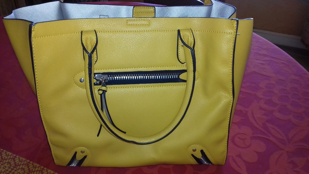 sac minelli jaune