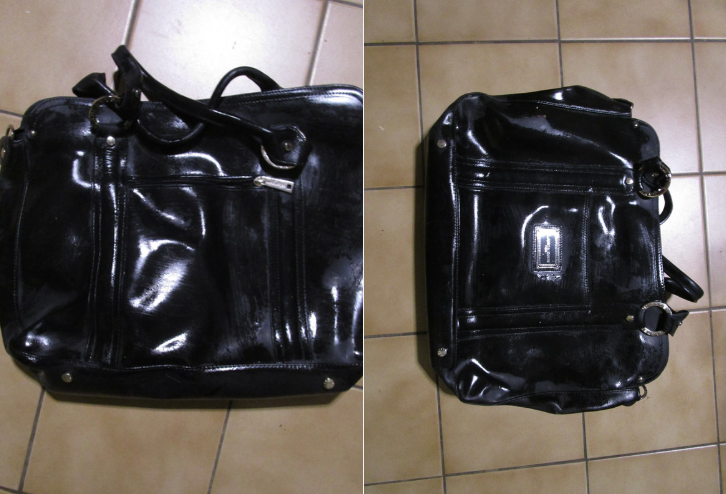 sac � main noir Lancaster paris. 40 La Roche-Derrien (22)