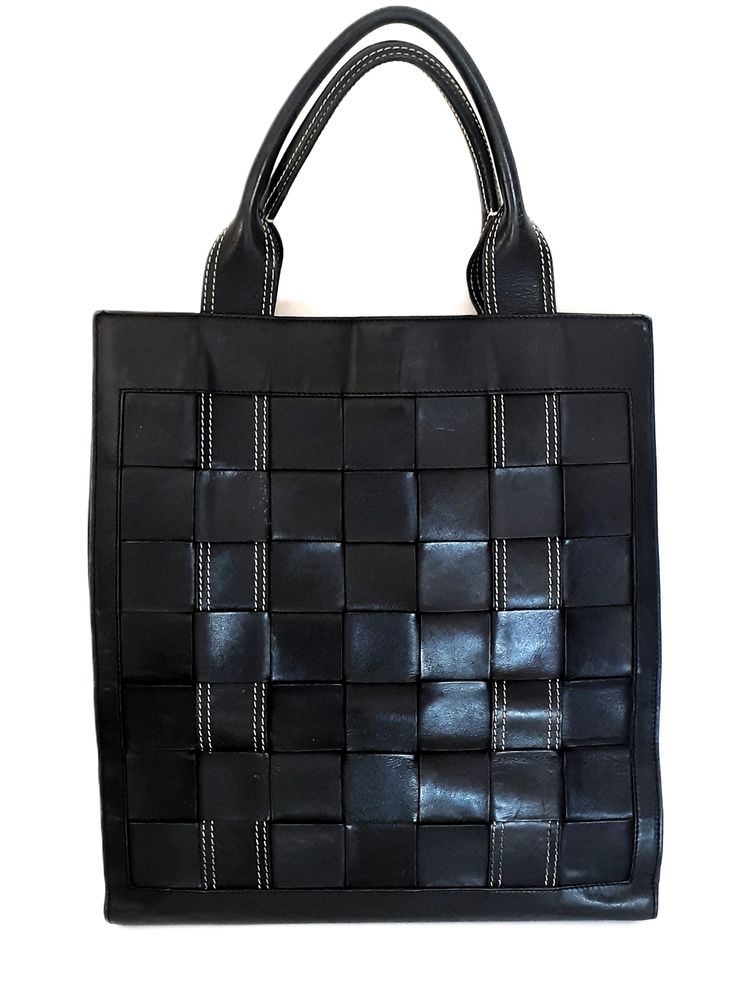 Sac a main vintage  cuir veritable marque Sth�phan  Kelian P 149 Cannes (06)