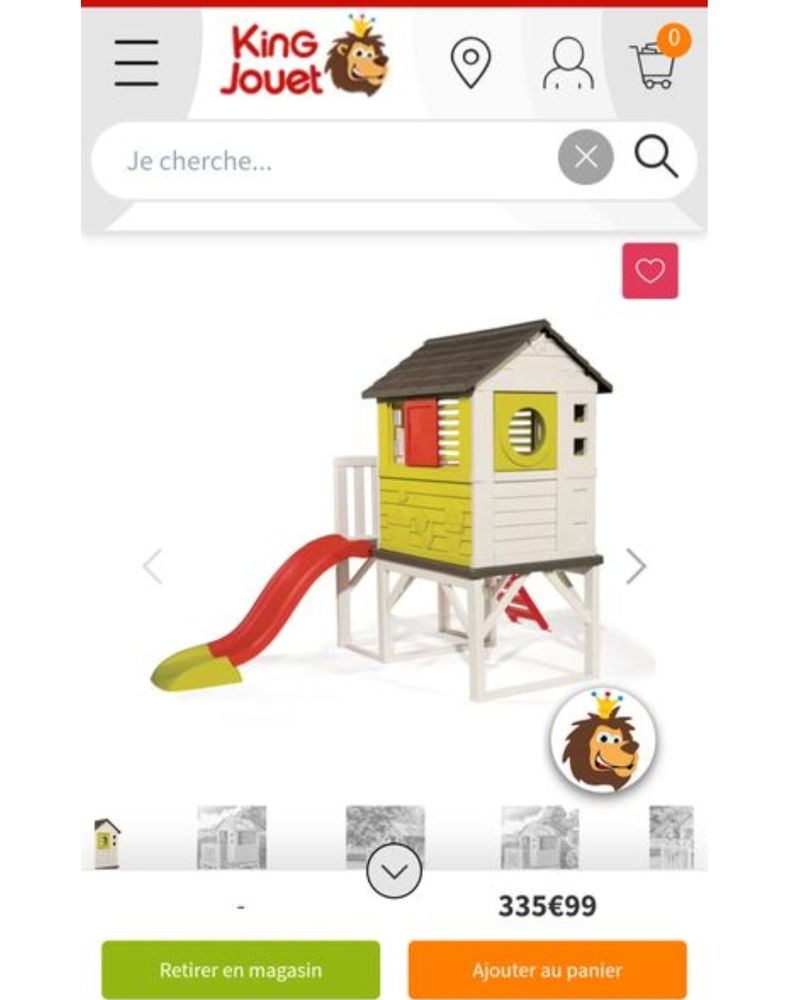 Maison sur pilotis smoby 180 Pluguffan (29)