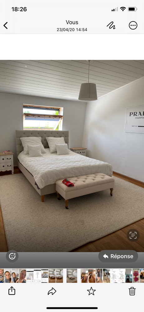 Lit Maisons du Monde 1000 Crespin (59)