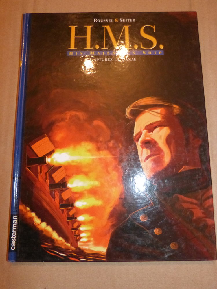 BD  -  H M S HIS MAJESTY S SHIP N� 2  d�dicac�e par  ROUSSEL 35 Brest (29)