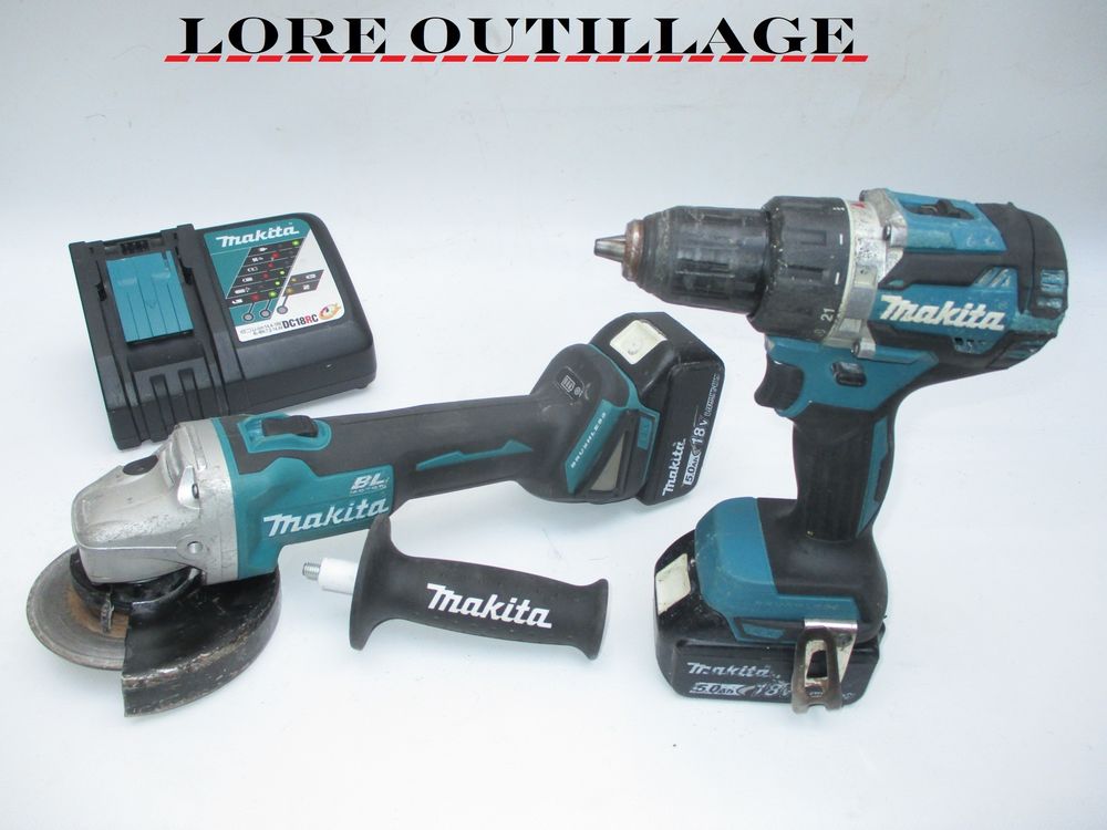 MAKITA DGA504 + DDF484 Visseuse / Meuleuse 320 Cagnes-sur-Mer (06)