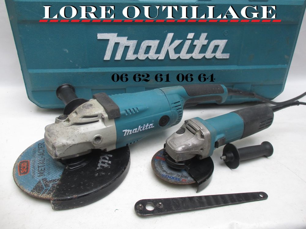 MAKITA pack 2 meuleuses 140 Cagnes-sur-Mer (06)