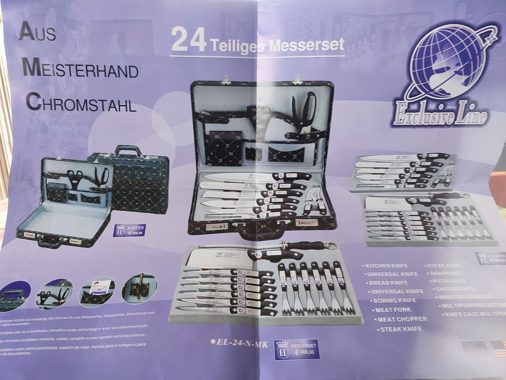 Mallette de couteaux professionnel 100 Montpellier (34)