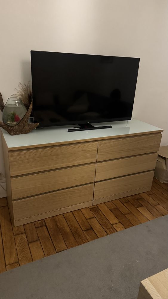 Malm commode 6 tiroirs 130 Villeneuve-Saint-Georges (94)