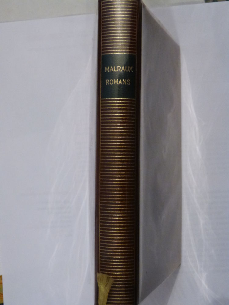 MALRAUX  -  ROMANS  - �ditions  LA PLEIADE 18 Brest (29)