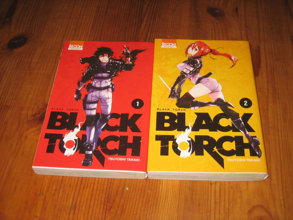 lot mangas BLACK TORCH 1+2 KI OON 6 C�zy (89)