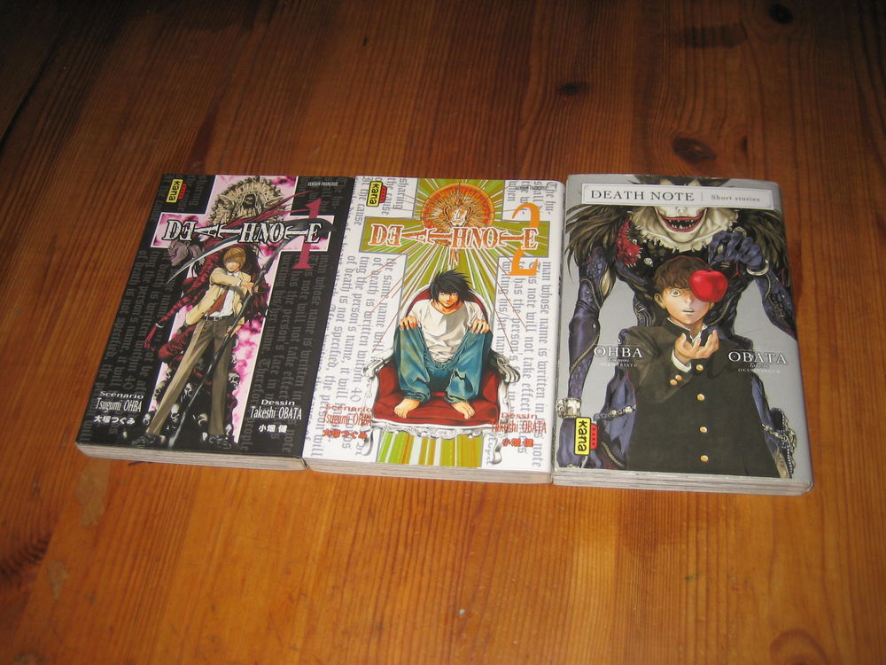 lot mangas DEATH NOTE 1+2+SHORT STORIES kana 10 C�zy (89)