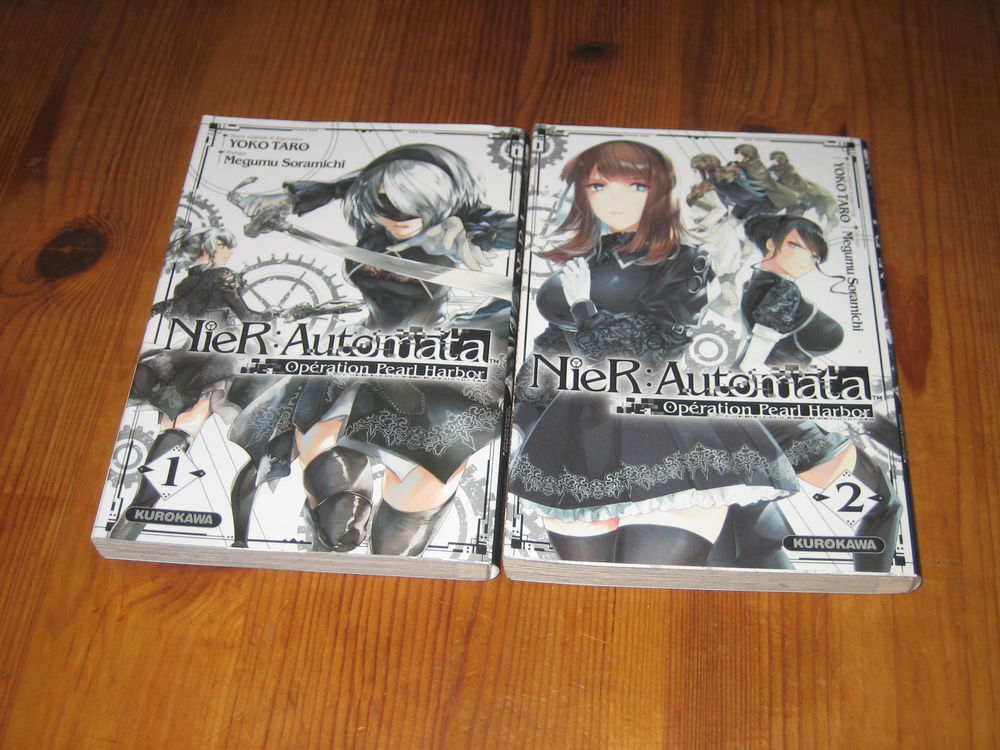 lot mangas NIER AUTOMATA op�ration pearl harbor 1+2 KUROKAWA 6 C�zy (89)