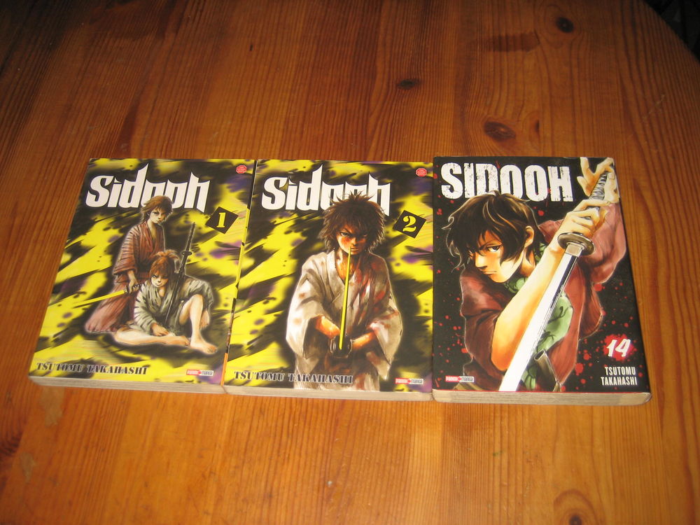 lot 3 mangas SIDDOH 1+2+14 PANINI 10 C�zy (89)