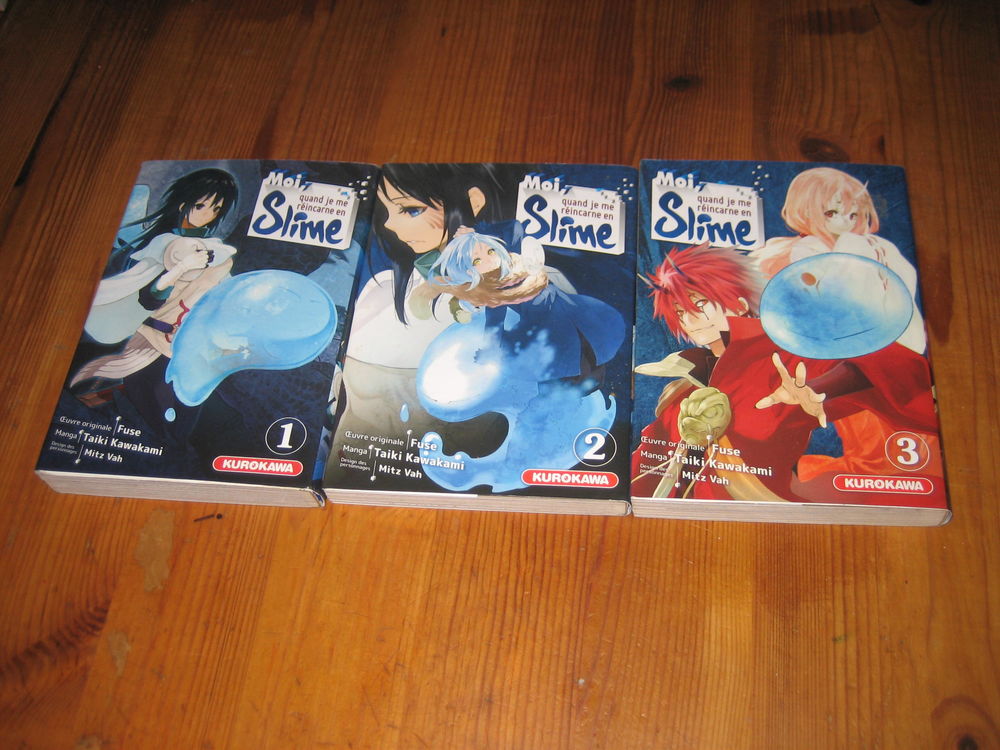 lot mangas MOI SLIME 1 A 3 KUROKAWA 10 C�zy (89)