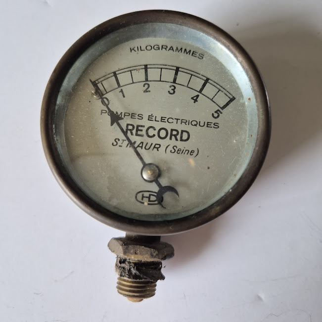 Manom�tre pour pompes �lectriques record saint maur, jusqu'� 20 Saumur (49)