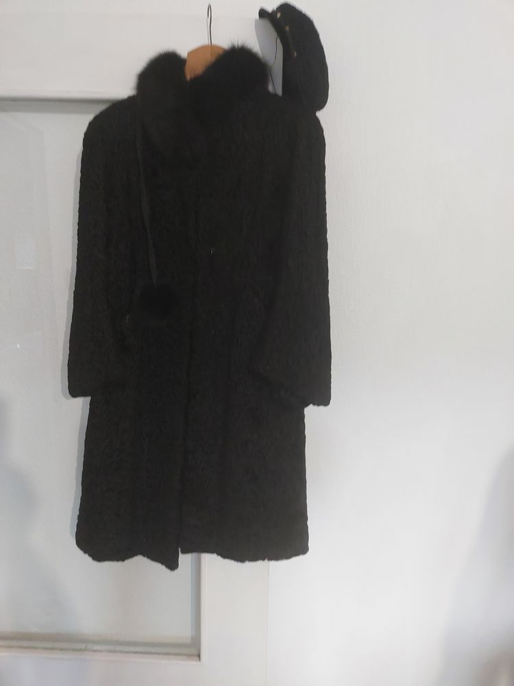 Manteau astrakan et chapeau 500 M�rignac (33)