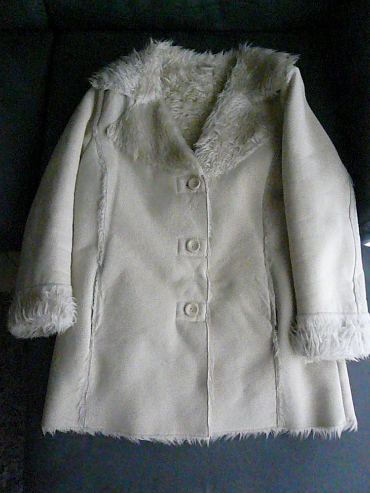 Manteau blanc cass� T40 15 Franqueville-Saint-Pierre (76)