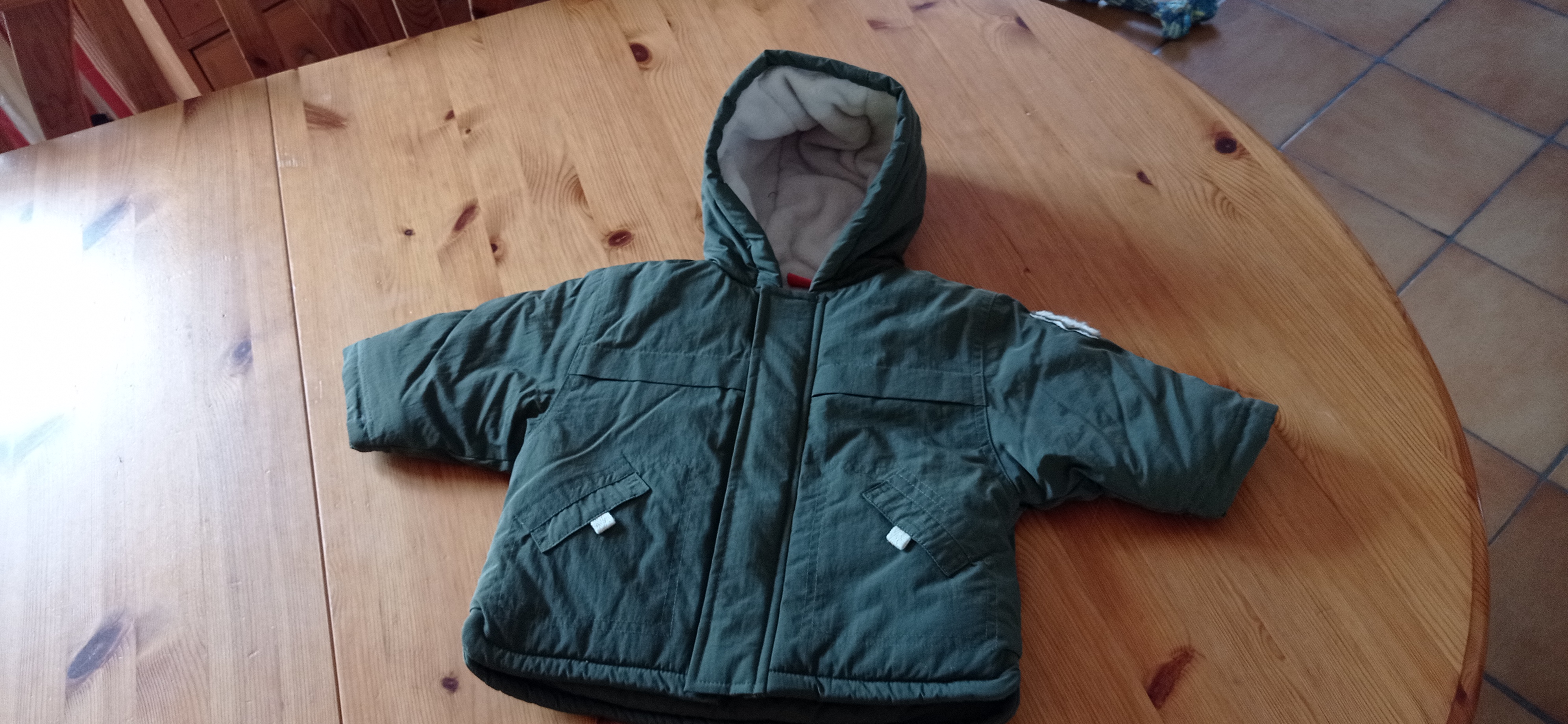 manteau blouson capuche kaki Tex 6 mois 5 La Fert�-Alais (91)