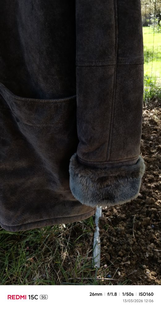 Manteau cro�te de cuir de porc 30 Ved�ne (84)