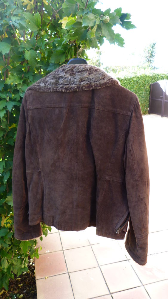 Manteau 100% cro�te de porc, femme taille 48 45 Cormeilles-en-Parisis (95)