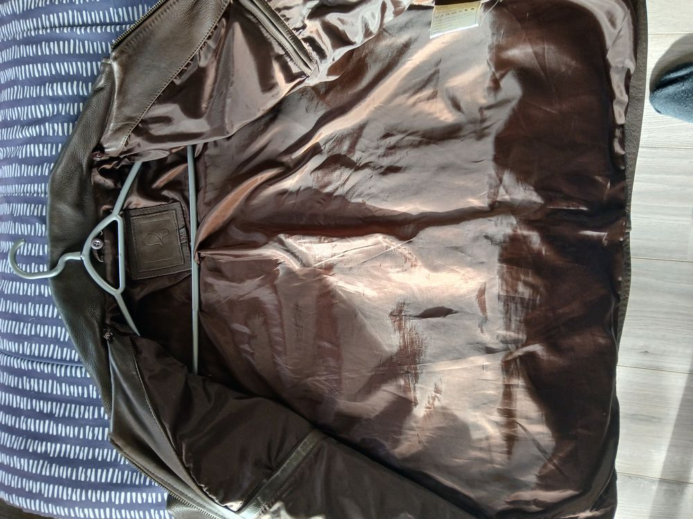 Manteau cuir vachette 100% pigmenter marque jules 50 Gif-sur-Yvette (91)