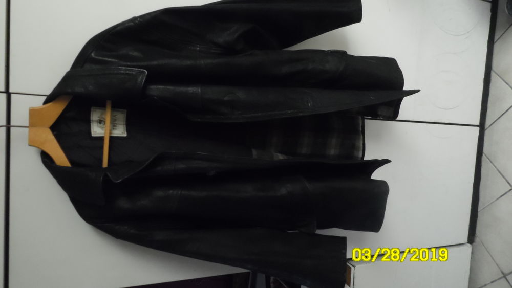 manteau cuir 100 Bourghelles (59)
