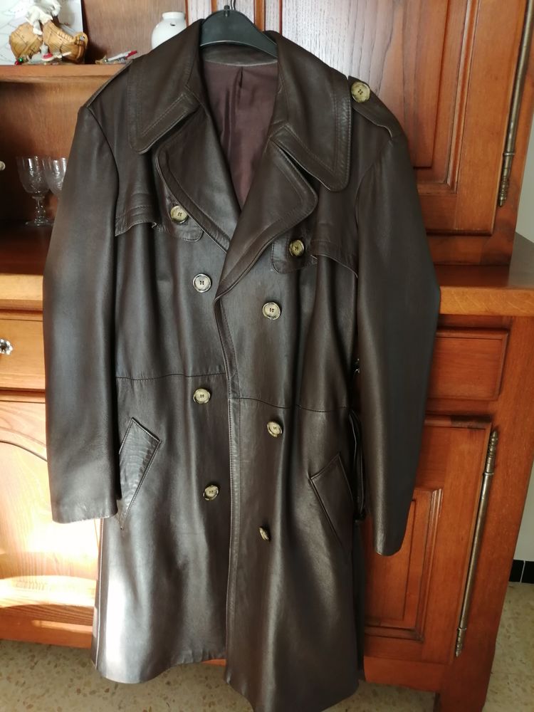 Manteau cuir 50 Sauteyrargues (34)