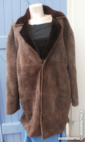 MANTEAU en daim, grande taille, Fran�oise CATALO 80 Montauban (82)