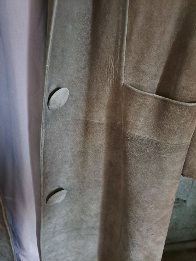 Manteau en dain ann�e 70/80 bon �tat g�n�ral 55 Laruscade (33)