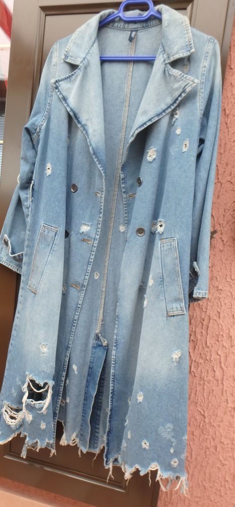 Liu Jo Manteau en denim bleu  XL / 42 / 14  Neuf 150 Colmar (68)