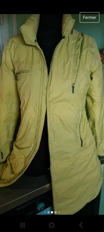 manteau doudoune 36 en plumes et duvets de canard ikks 45 Bassens (33)