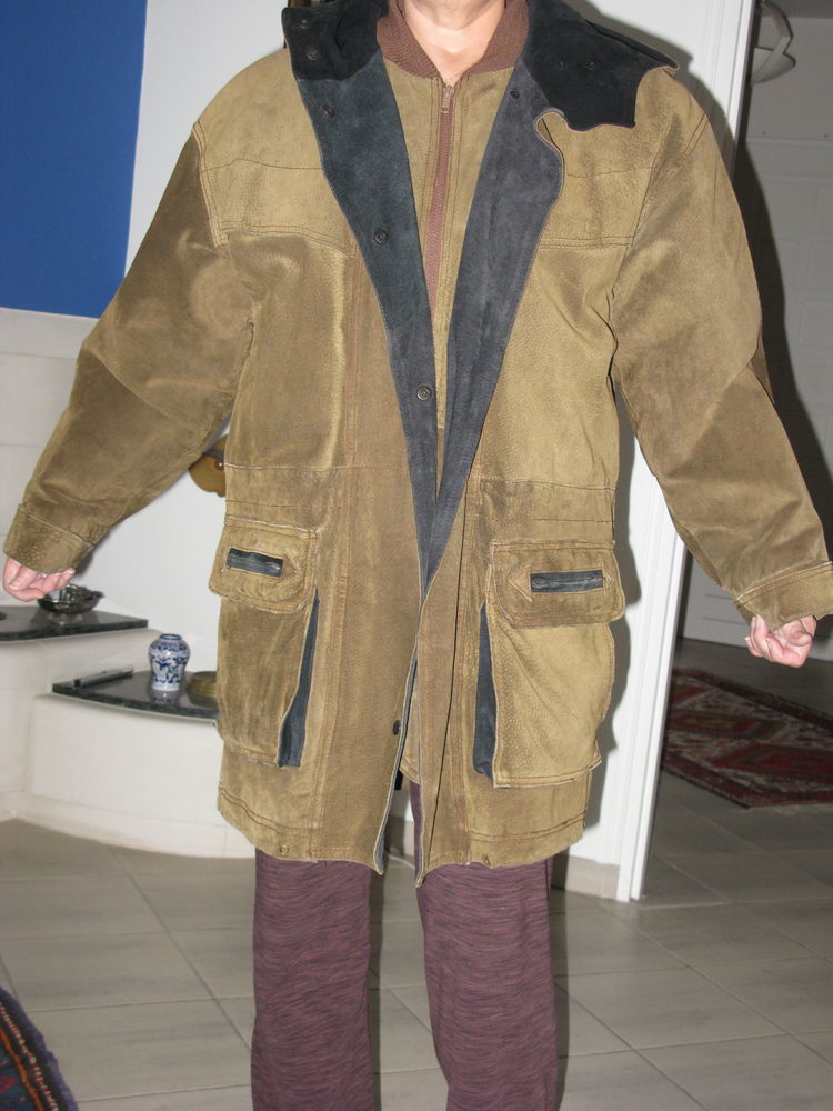 MANTEAU FEMME  DUFFLE COAT EN  DAIM 25 �taples (62)