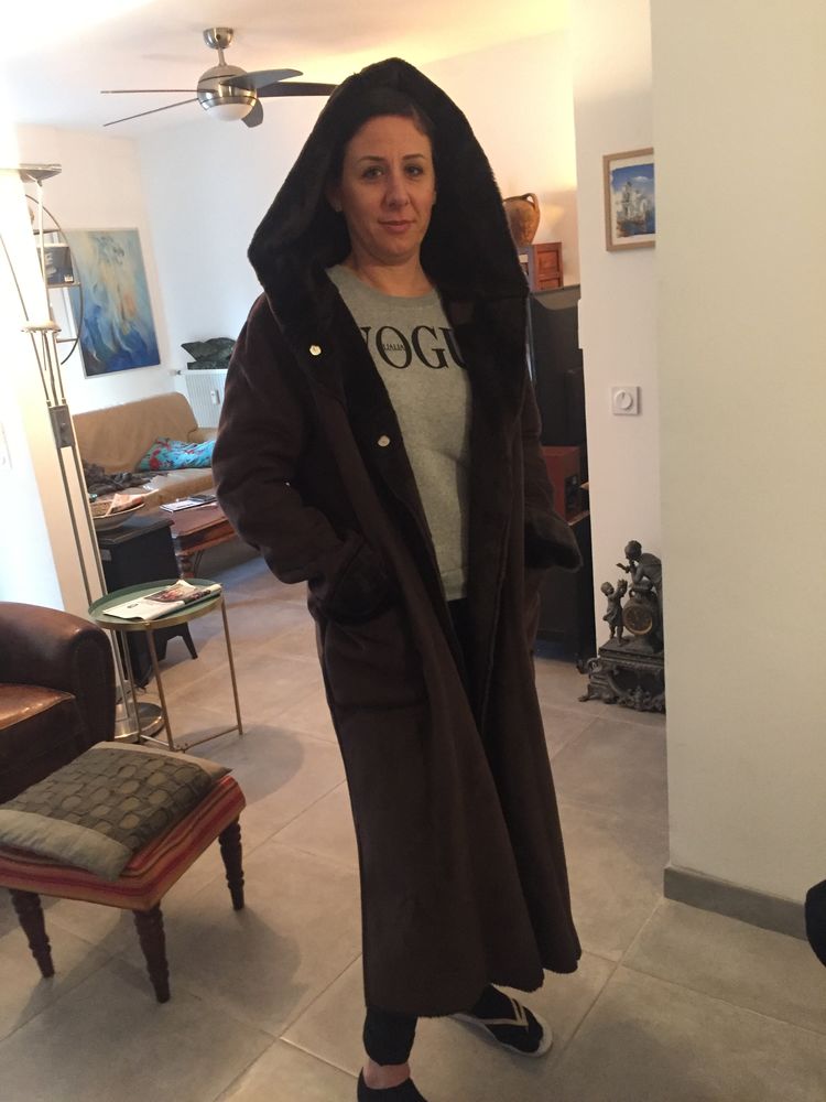 Manteau femme marron 30 S�te (34)