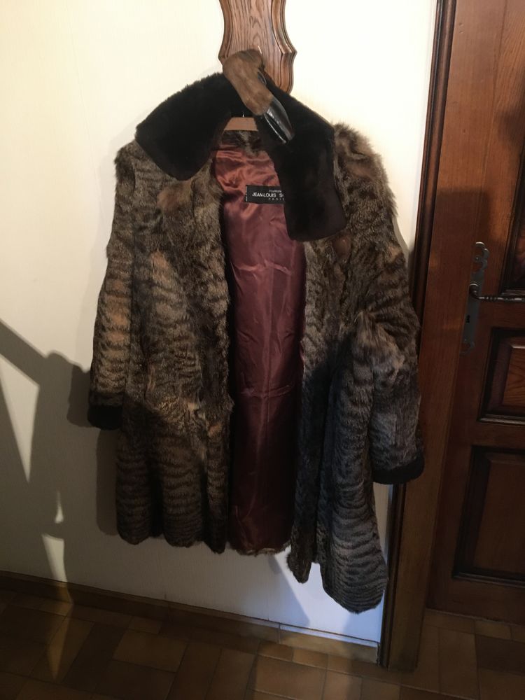 manteau fourrure chat sauvage (Lynx) 0 Le Ban-Saint-Martin (57)