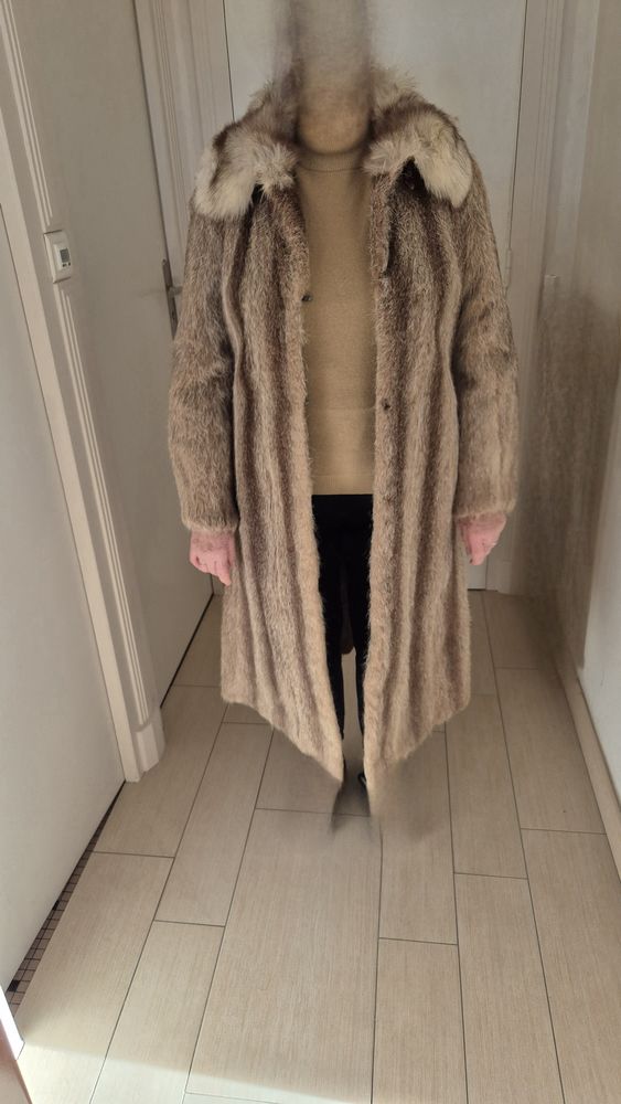 Manteau de fourrure femme ragondin 150 Pac� (35)