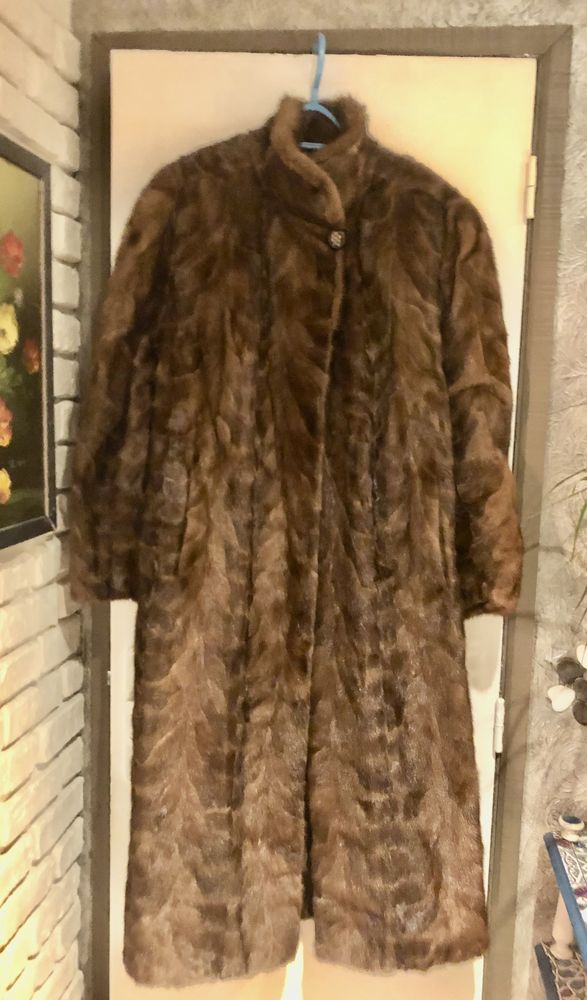 Manteau de fourrure renard marron - vintage 280 Le Plessis-Tr�vise (94)