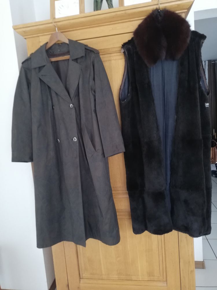 MANTEAU IMPERMEABLE avec doublure amovible en fourrure 30 Sierentz (68)