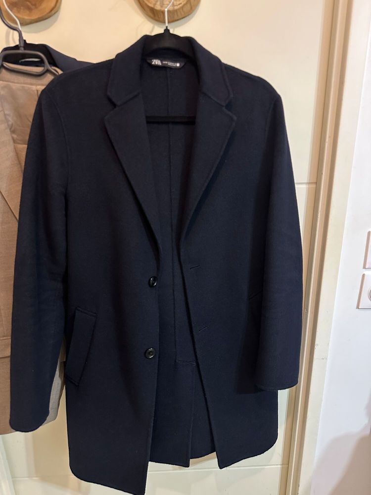 Manteau Long Bleu Marine 30 Marseille 4 (13)