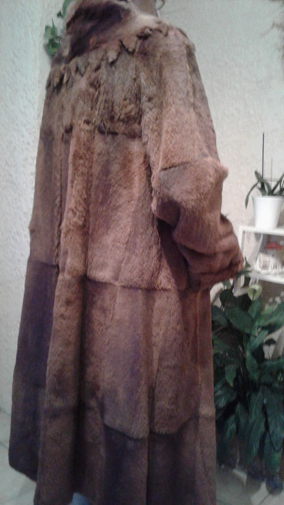 Manteau long vison v�ritable 500 Istres (13)